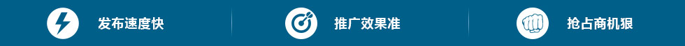 舟大师特点:发布速度快、推广效果准、抢占商机狠